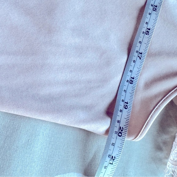 Worthington Blush Lace Chiffon Blouse XL - Picture 4 of 5